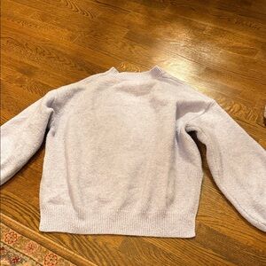 Women's Soft Knit Crewneck Sweater - Light Lavender
